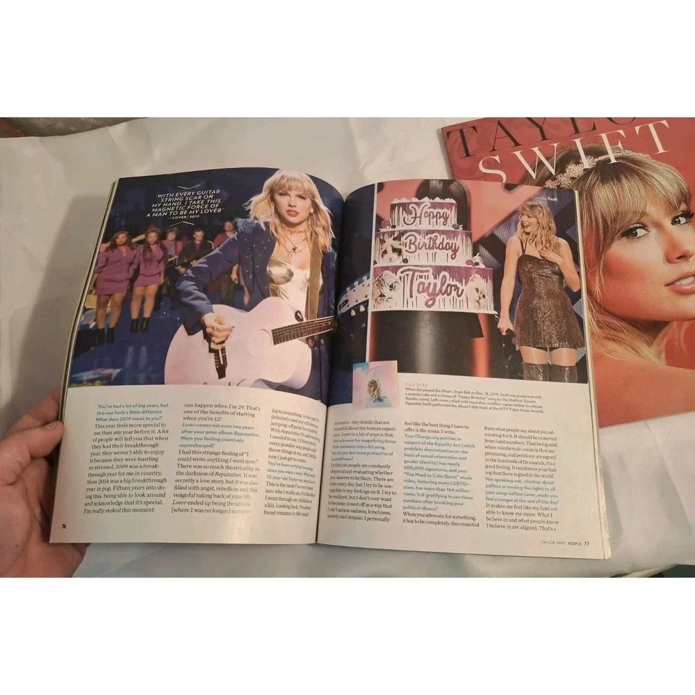Taylor Swift Magazine Lot Of 3 People Travis Kelce 200 Photos Life Offstage